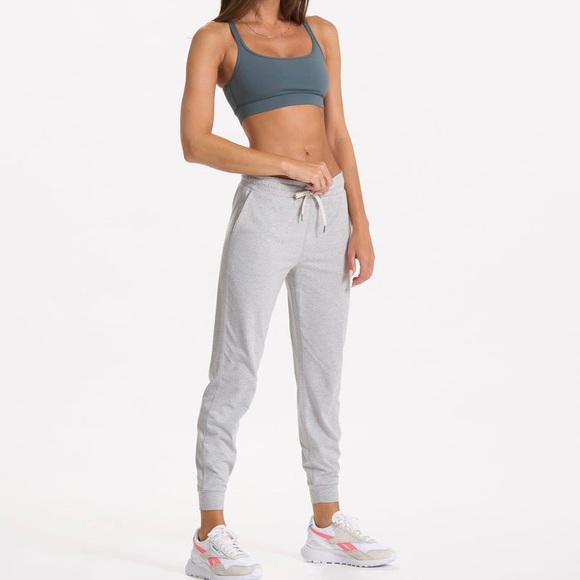 NWT Vuori Performance Joggers - Pale Grey Heather - Picture 6 of 9
